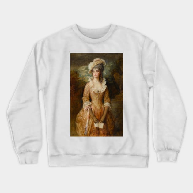 Clarissa by John Everett Millais Crewneck Sweatshirt by Classic Art Stall